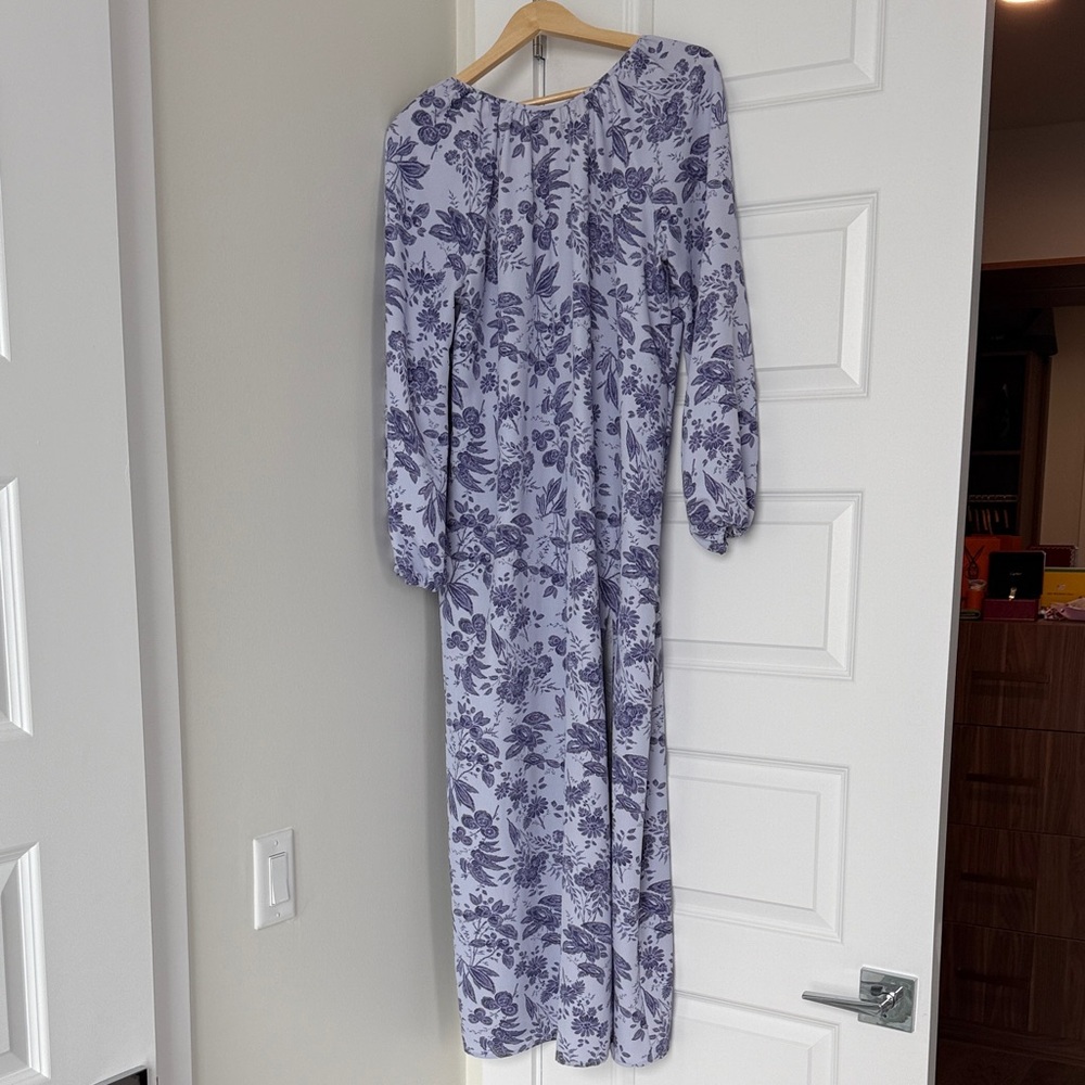 Hill House Floral Purple Women's Dress